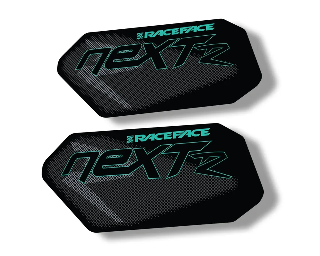 Race Face Next R Crank Decals Set Sticker Mountain Bike Adhesive Dolphin 2Pcs - 1