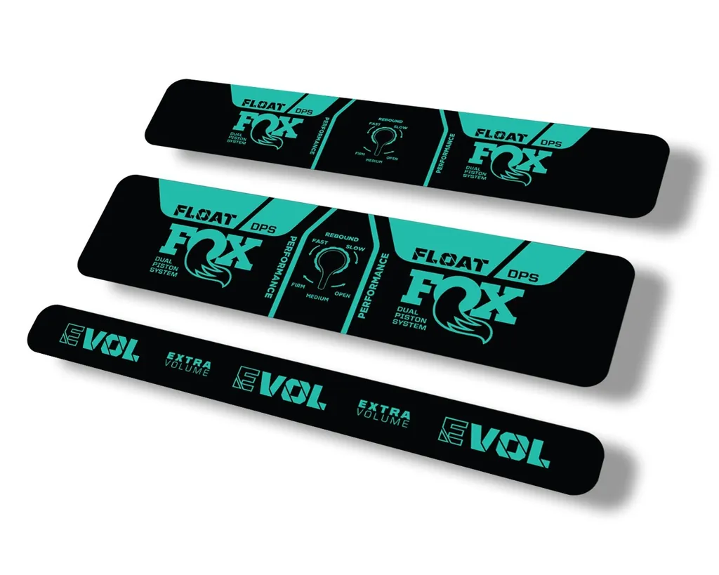 FOX Float DPS 2021 Performance Rear Shock Suspension Sticker Decal Dolphin - 1
