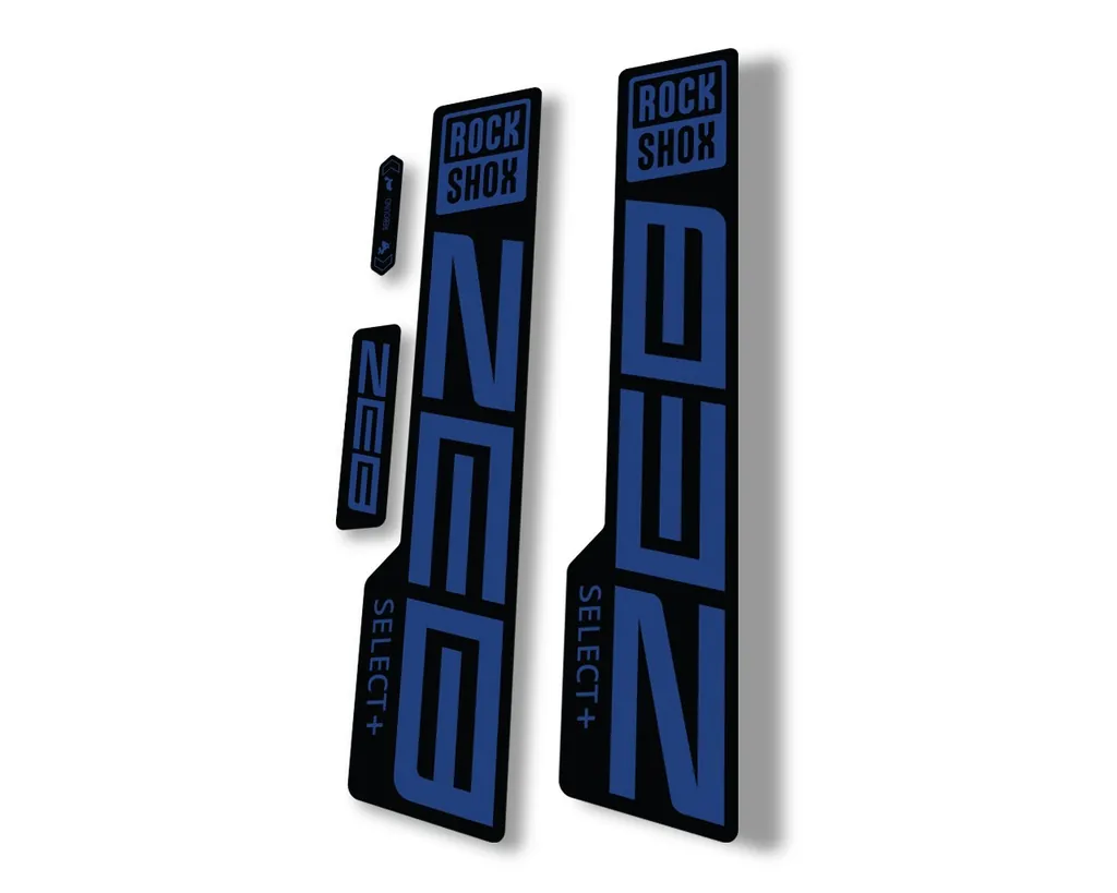 Rock Shox ZEB Select Plus 2021 Mountain Bike Cycling Decal Sticker Dark Blue - 1
