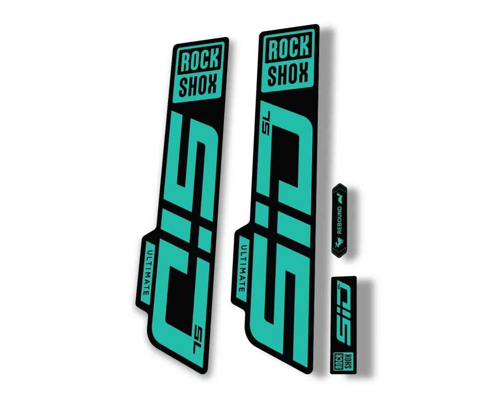 Rock Shox SID SL Ultimate 2021 Mountain Bike Cycling Decal Sticker Dolphin - 1
