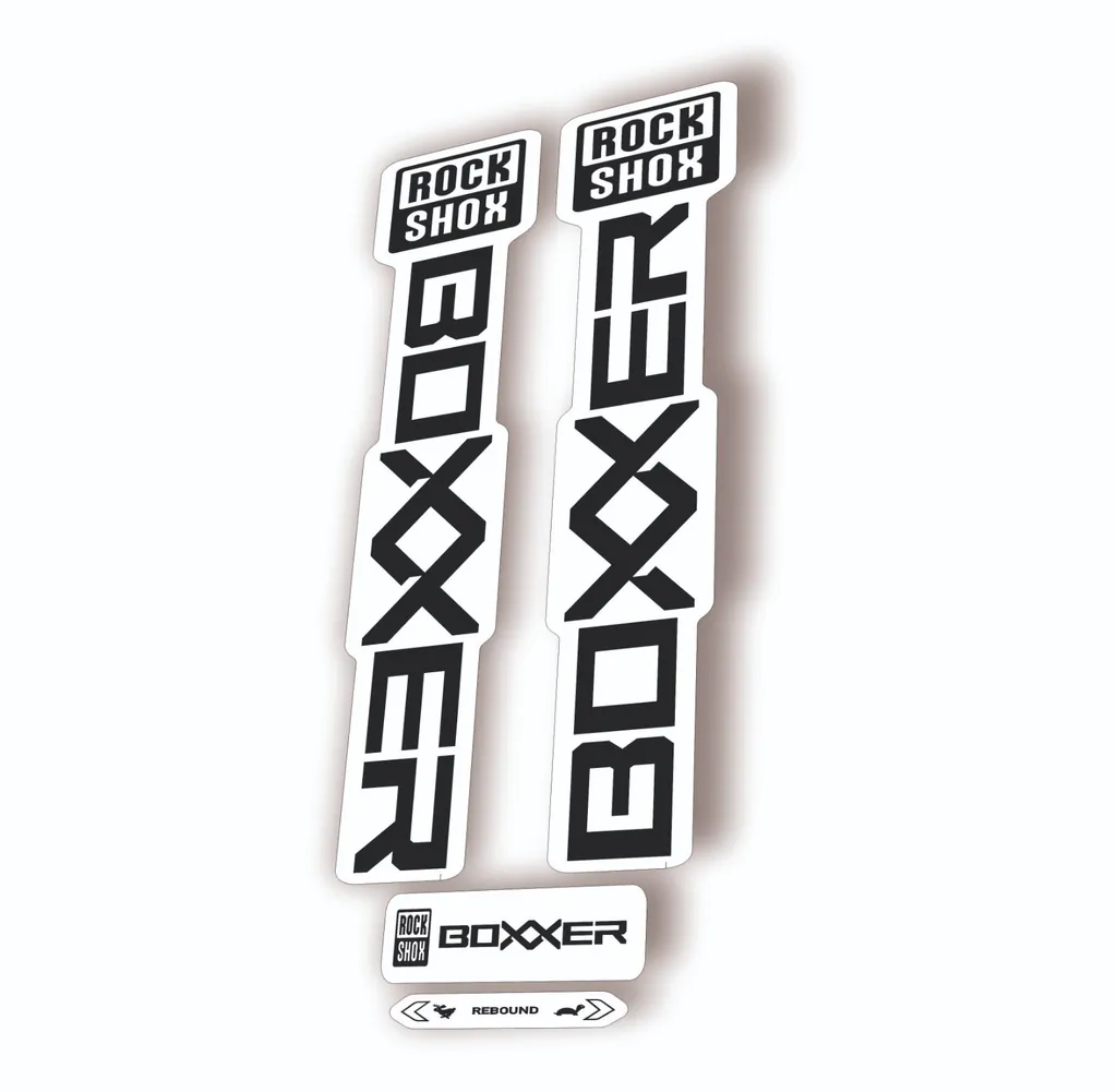 Rock Shox BOXXER 2024 ULTIMATE Mountain Bike Cycling Decal Adhesive Black - 1