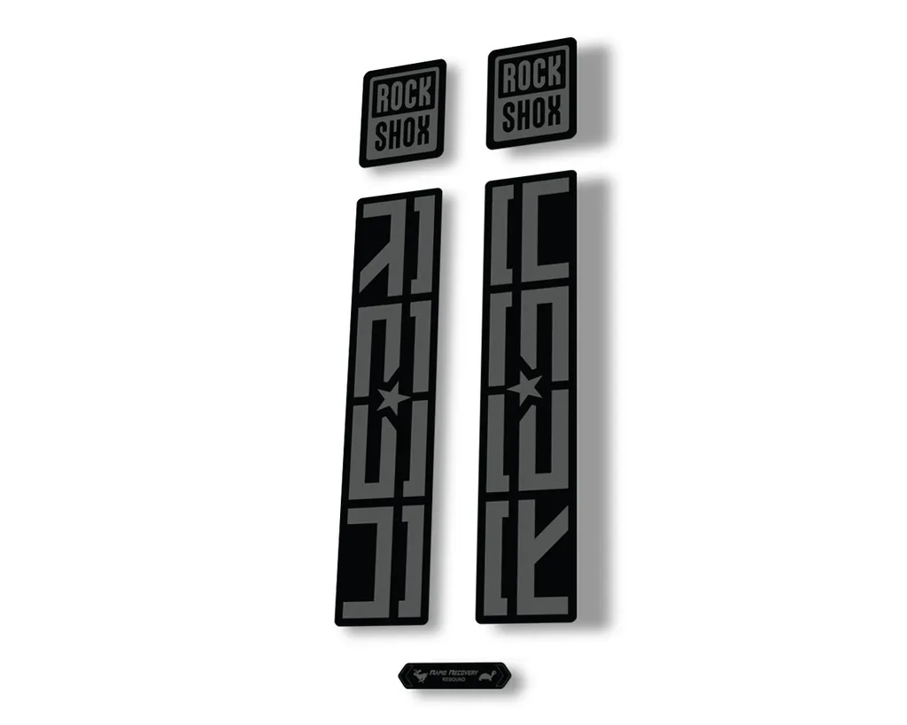 Rock Shox REBA 2020 Fork Decal Mountain Bike Cycling Sticker Adhesive Gray - 1