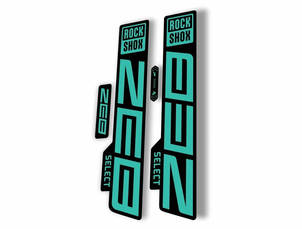 Rock Shox ZEB 2021 Select Mountain Bike Cycling Decal Sticker Adhesive Dolphin - 1