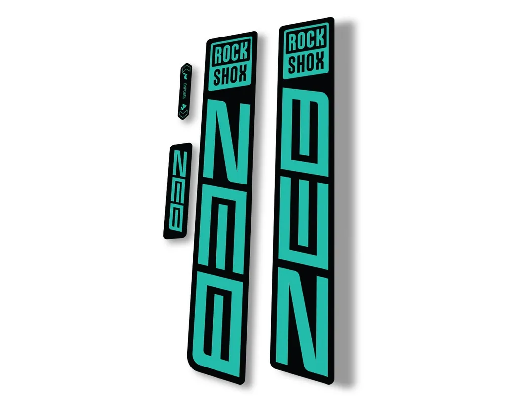 Rock Shox ZEB R 2021 Mountain Bike Cycling Decal Sticker Adhesive Dolphin - 1