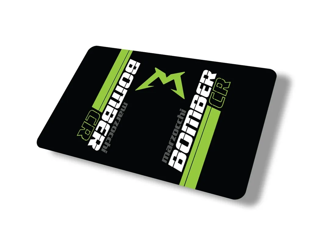 Marzocchi Bomber CR 2020 Rear Shock Sticker Decal Kit Adhesive Green - 1
