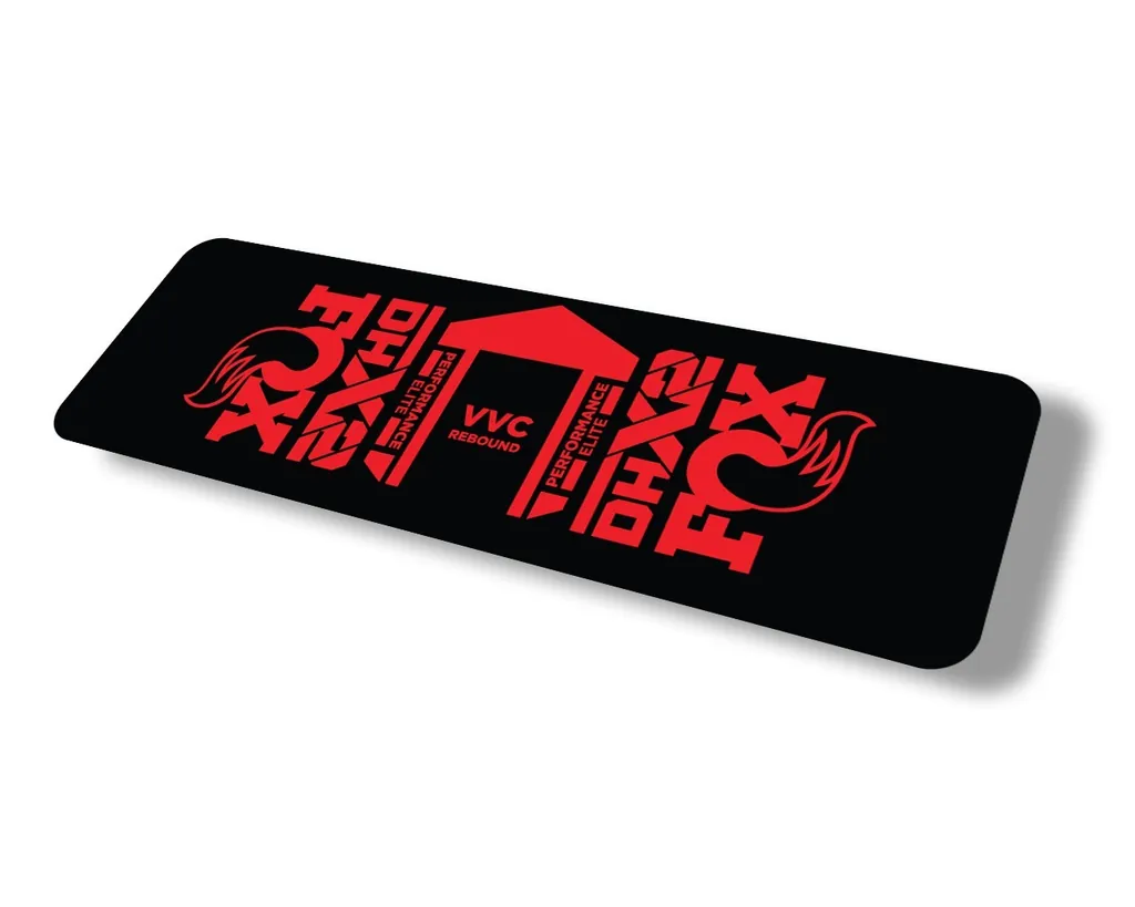 FOX Float 2021 DHX2 Elite Performance Rear Shock Suspension Sticker Decal Red - 1