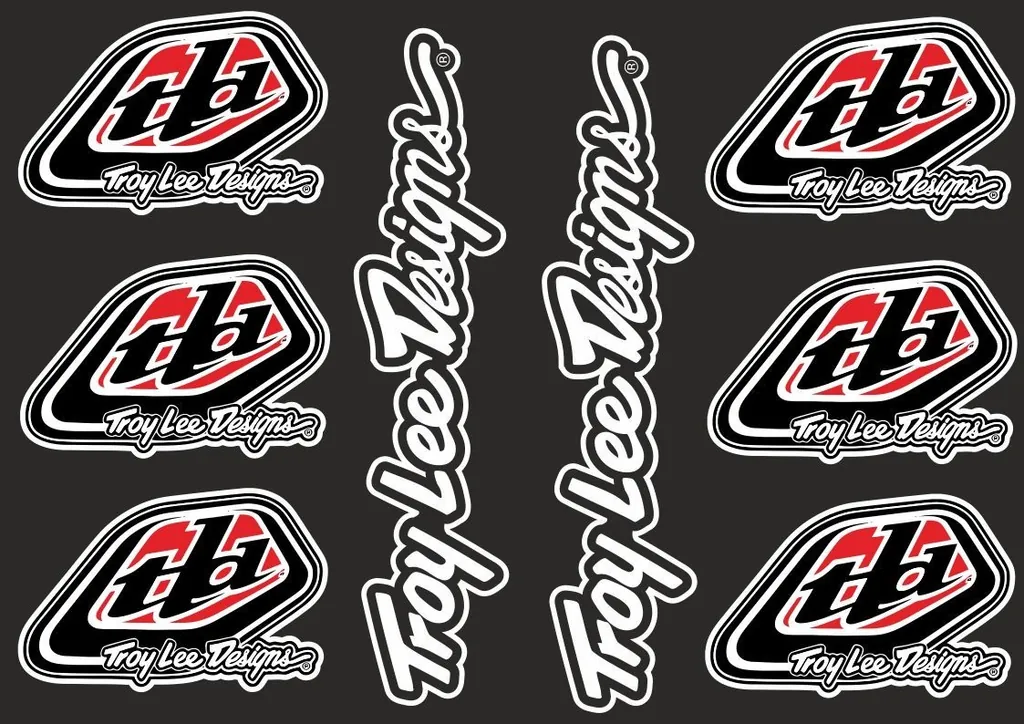 Troy Lee Designs Bike Bicycle Frame Decal Stickers Graphic Adhesive Set Vinyl #5 - 1