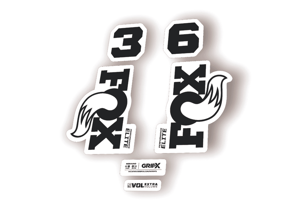 FOX 36 Elite Performance 2026 Fork Factory Decal Sticker Adhesive Black - 1