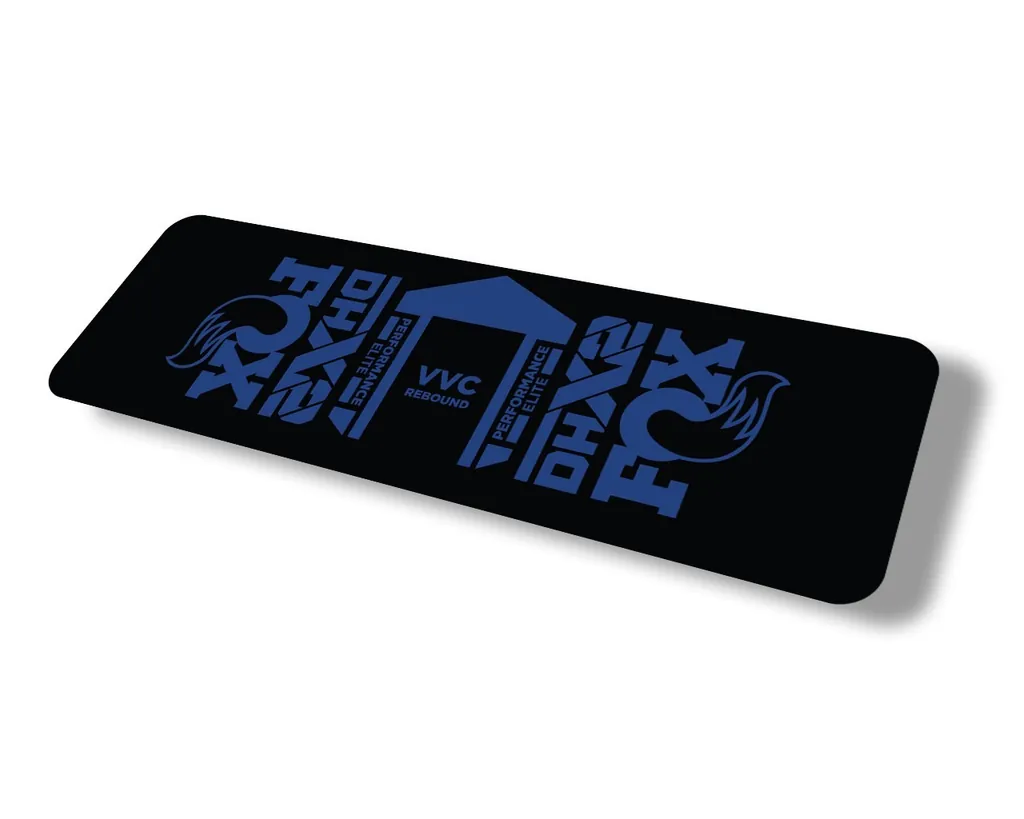 FOX Float 2021 DHX2 Elite Performance Rear Shock Sticker Decal Dark Blue - 1