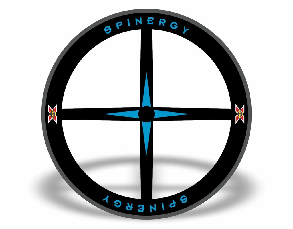SPINERGY RevX Rim Wheelset Decal Factory Sticker Vinyl Adhesive Blue 32 Pcs - 1
