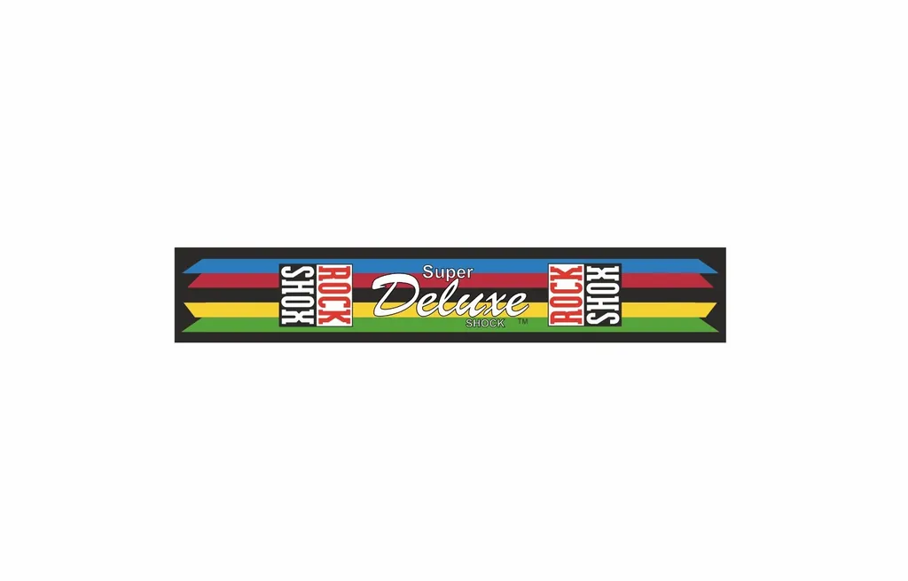 Rock Shox 1997 Super Deluxe Rear Shock Decal Sticker Adhesive - 1