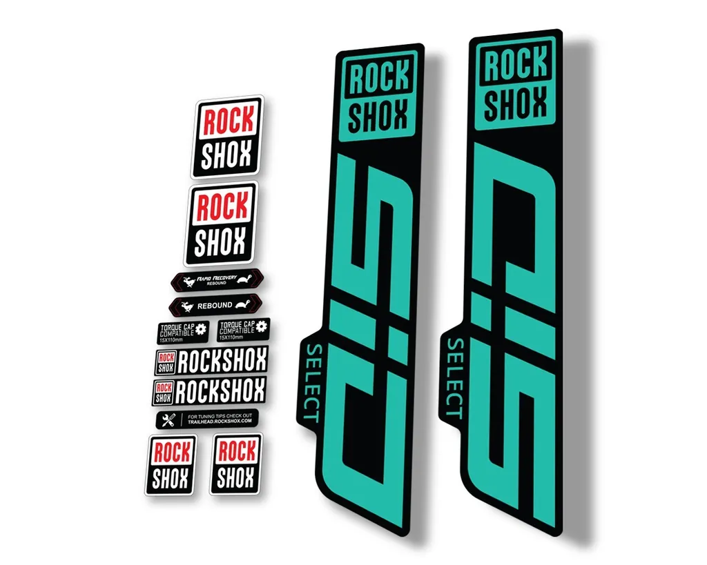 Rock Shox SID 2021 Select Mountain Bike Cycling Decal Sticker Adhesive Dolphin - 1