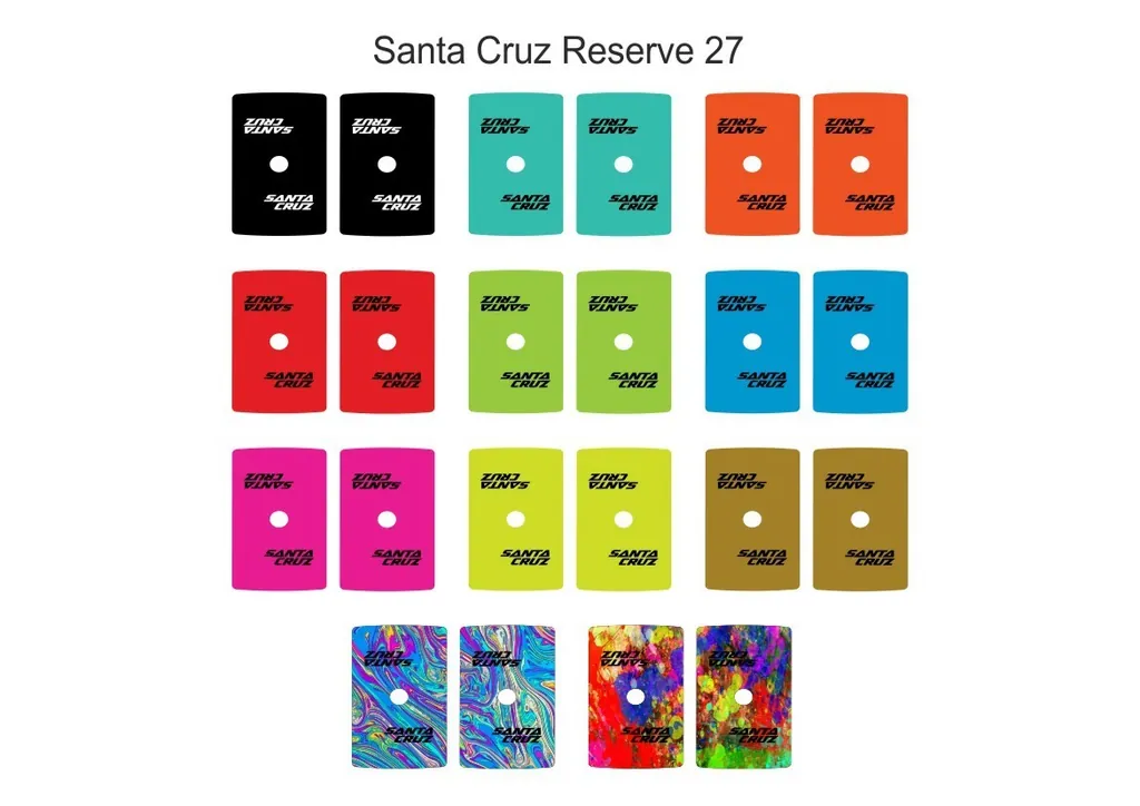 Santa Cruz Valve Decals Bicycle Stickers Graphic Adhesive Set Vinyl Reserve 27 - 1