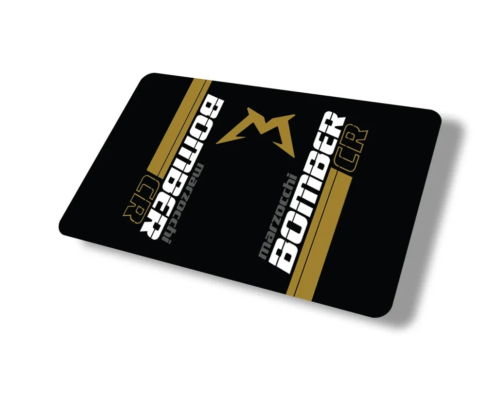 Marzocchi Bomber CR 2020 Rear Shock Sticker Decal Kit Adhesive Gold - 1