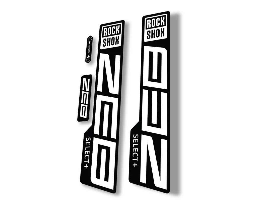 Rock Shox ZEB Select Plus 2021 Mountain Bike Cycling Decal Sticker White - 1