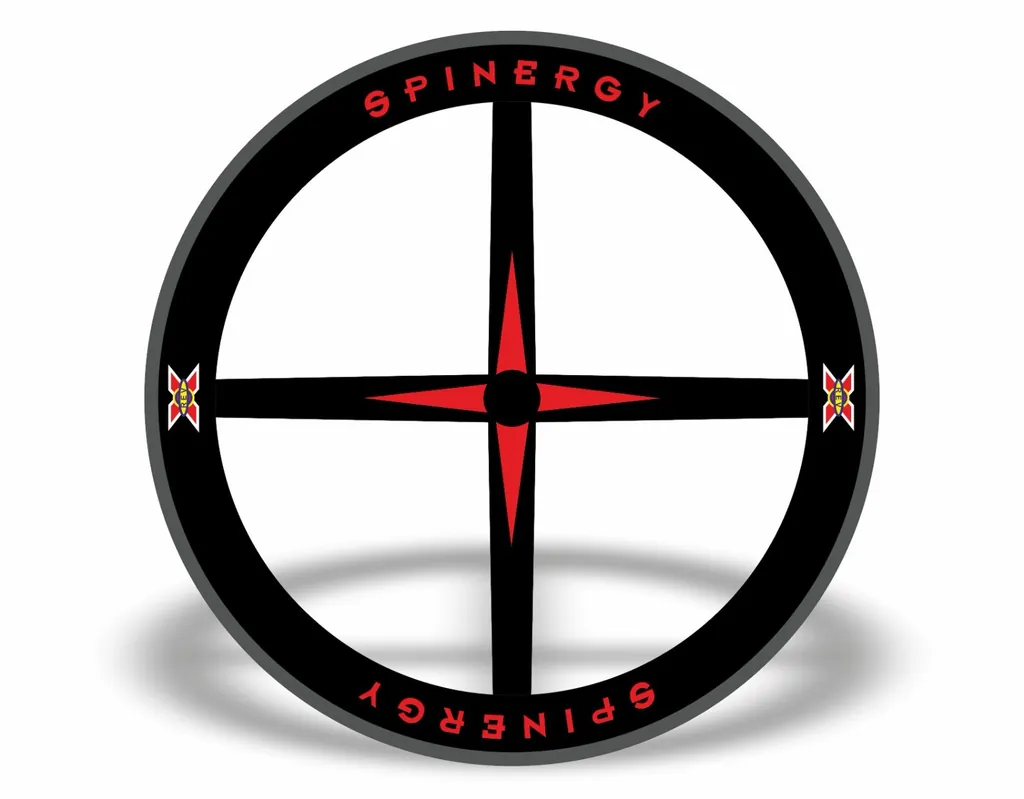 SPINERGY RevX Rim Wheelset Decal Factory Sticker Vinyl Adhesive Red 32 Pcs - 1