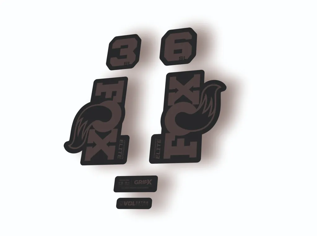FOX 36 SL Elite 2026 Fork Factory Suspension Decal Sticker Adhesive Gray - 1