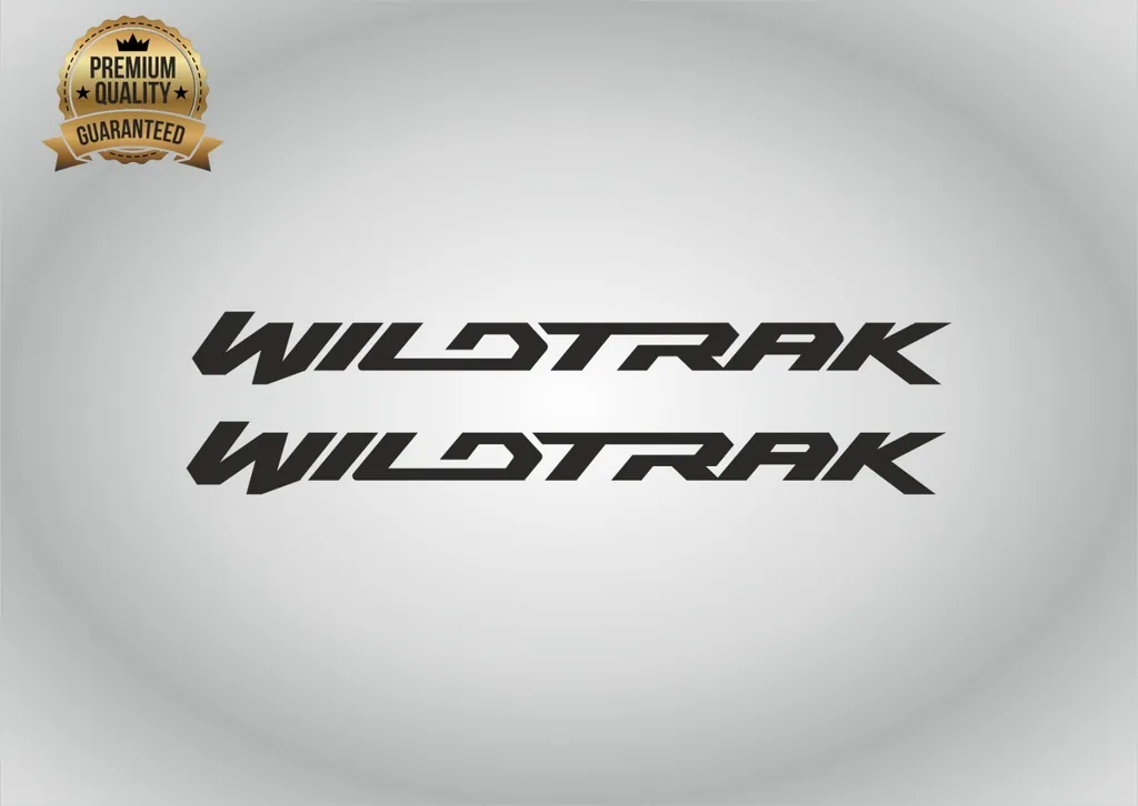 4x4 Off Road Decals Compatible with Wildtrak Truck Tailgate 2pcs - 1