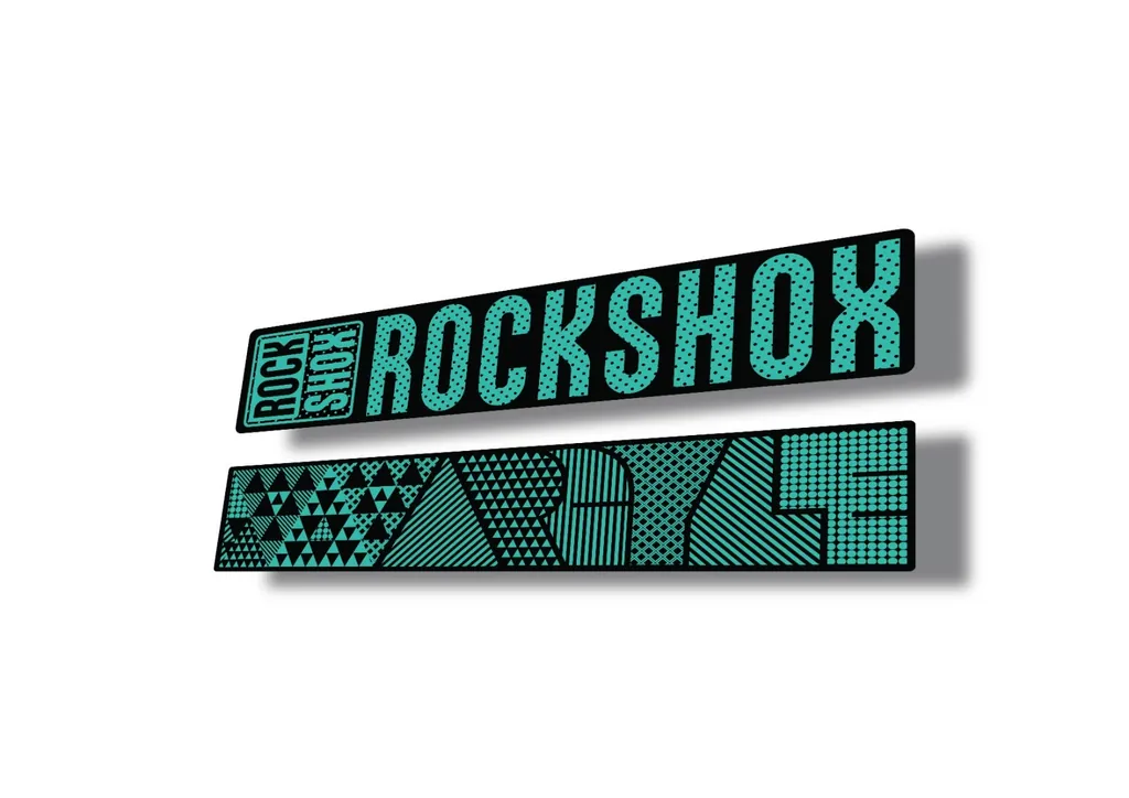 Rock Shox ARGYLE 2017 Fork Decal Mountain Bike Cycling Sticker Dolphin - 1