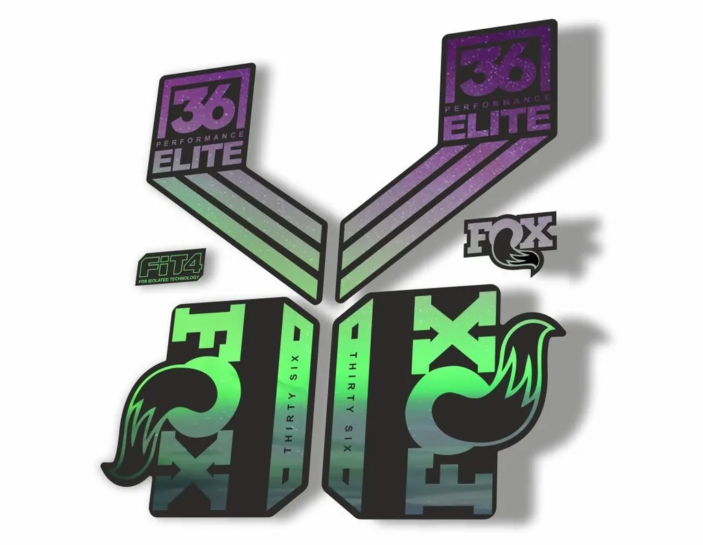 FOX 36 Elite Performance 2017-18 Fork Suspension Factory Decal Sticker N Lights - 1
