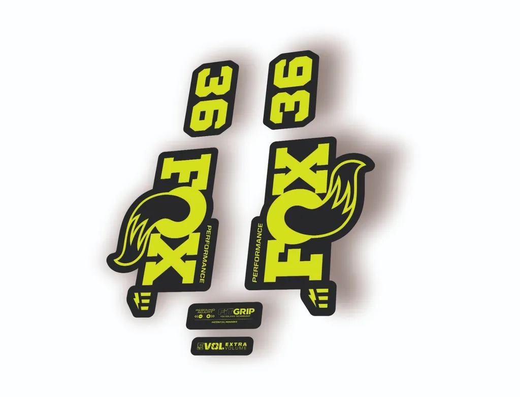 FOX 36 Performance E-Optimized 2026 Fork Factory Decal Sticker Adhesiv L. Green - 1