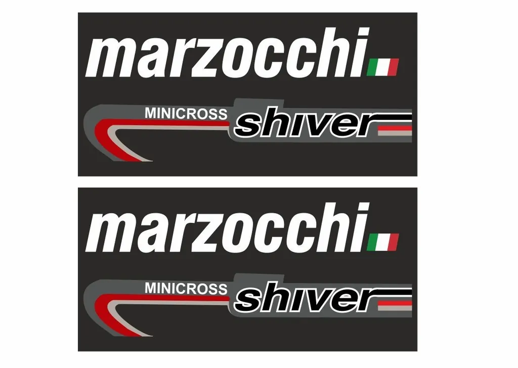 Marzocchi Minicross Suspension Sticker Decal Kit Adhesive - 1