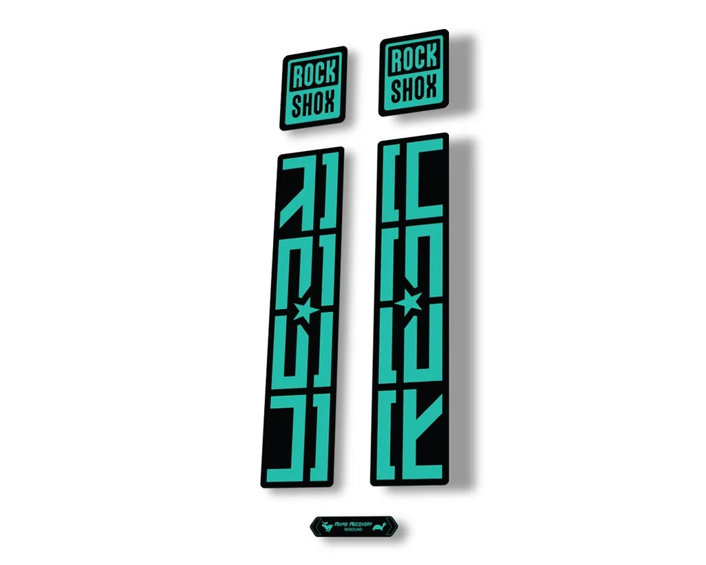 Rock Shox REBA 2020 Fork Decal Mountain Bike Cycling Sticker Adhesive Dolphin - 1