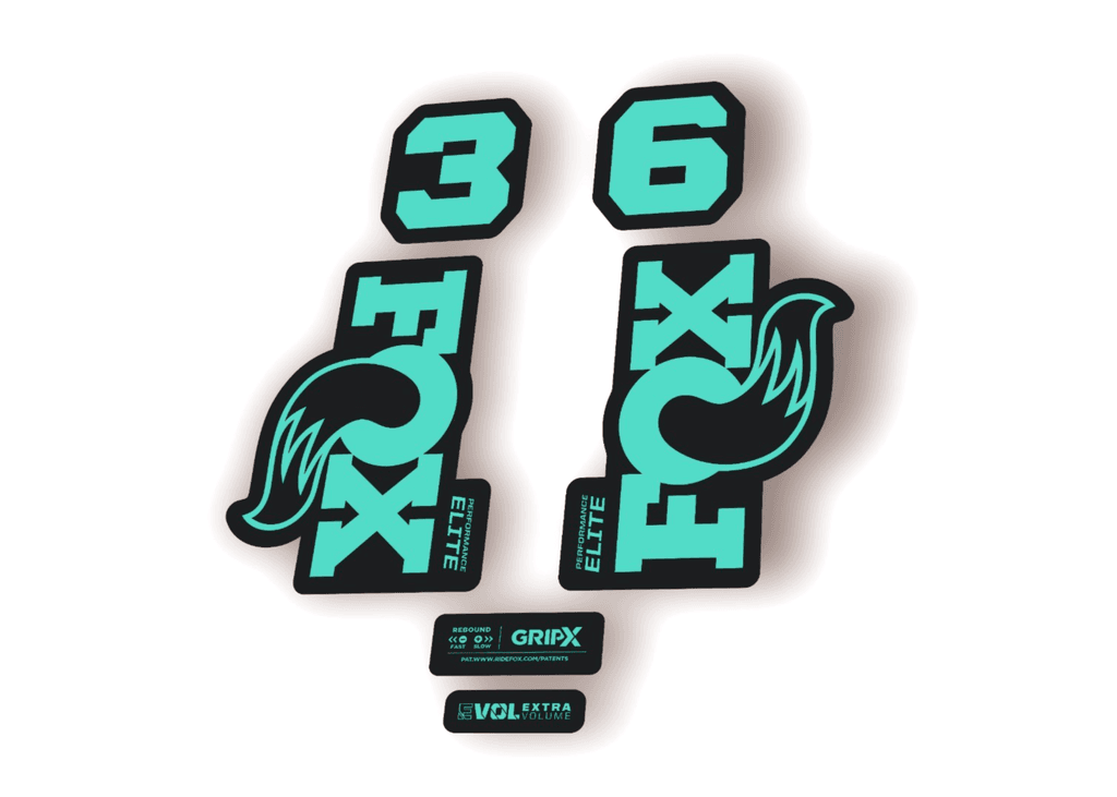 FOX 36 Elite Performance 2026 Fork Factory Decal Sticker Adhesive Dolphin - 1