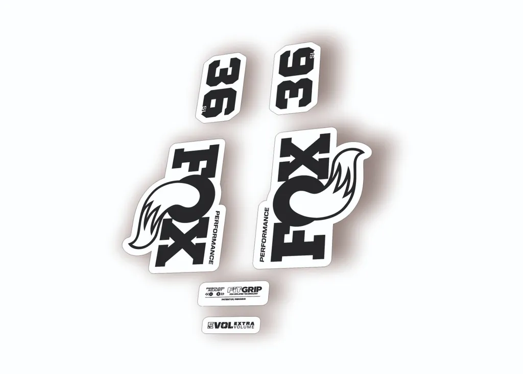 FOX 36 SL Performance Factory 2026 Fork Decal Sticker Adhesive Black - 1