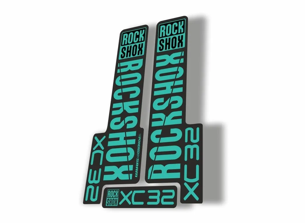 Rock Shox XC32 2018 Fork Decal Mountain Bike Cycling Sticker Adhesive Dolphin - 1