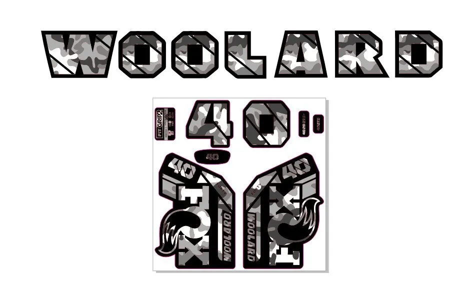 FOX 40 Shock Decal Kit for buyer jarrodwoolard666 - 1