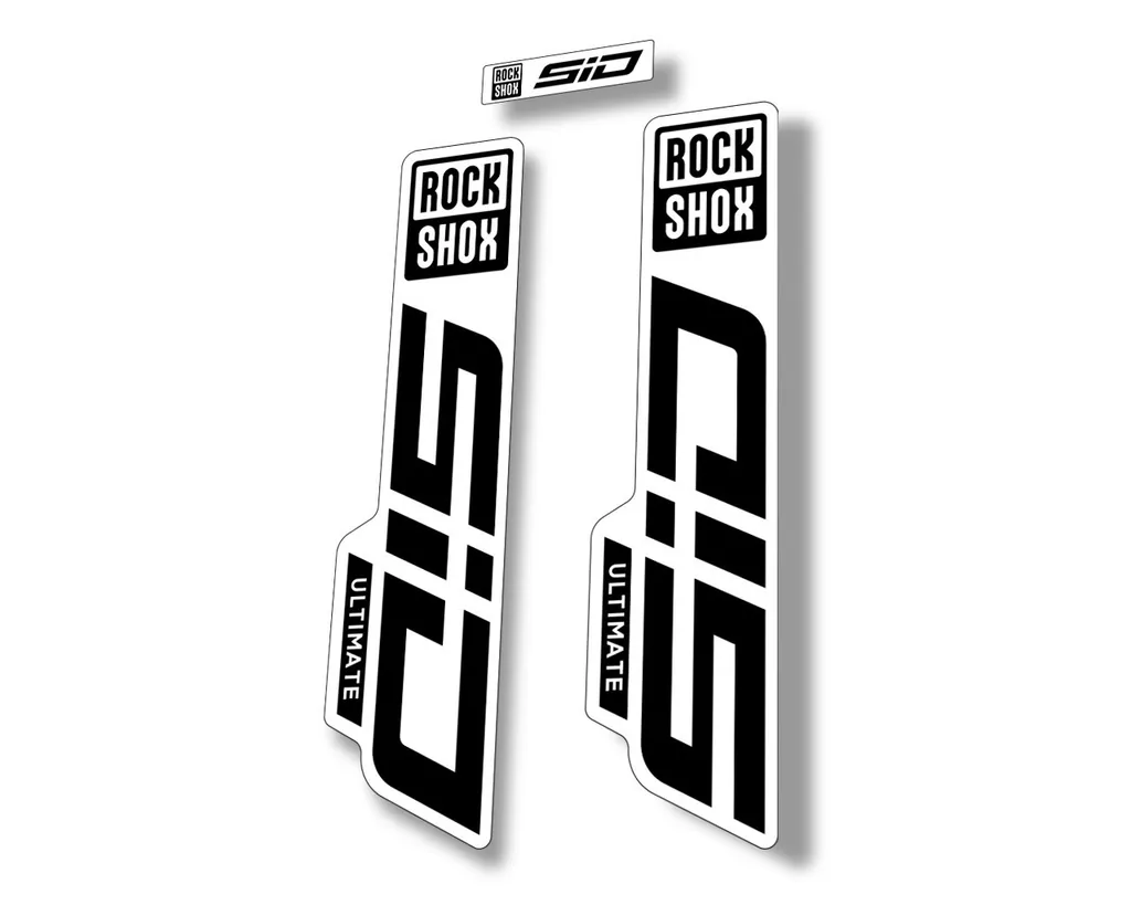 Rock Shox SID 2021 ULTIMATE Fork Decal Mountain Bike Cycling Sticker Black - 1