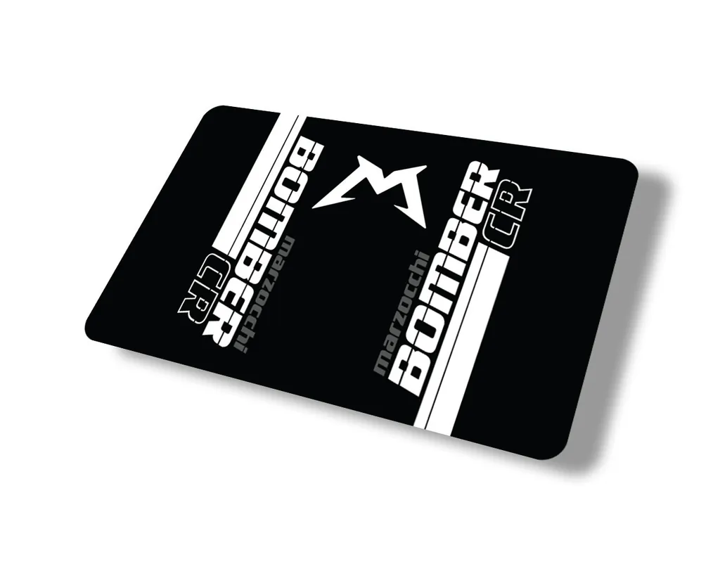 Marzocchi Bomber CR 2020 Rear Shock Sticker Decal Kit Adhesive White - 1