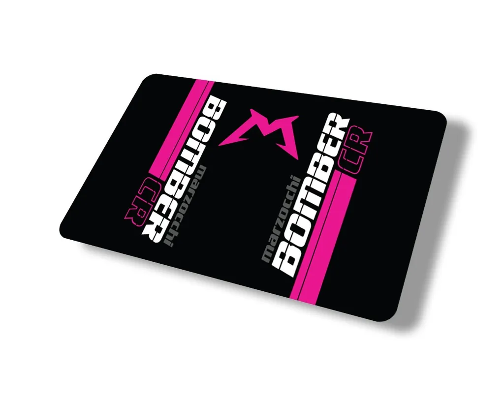 Marzocchi Bomber CR 2020 Rear Shock Sticker Decal Kit Adhesive Pink - 1