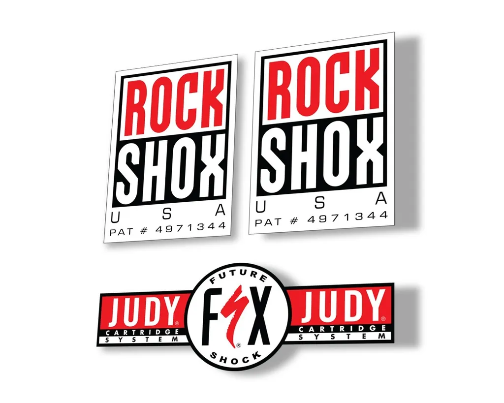 Rock Shox Judy FSX 1998 Fork Sticker Decal Set - 1