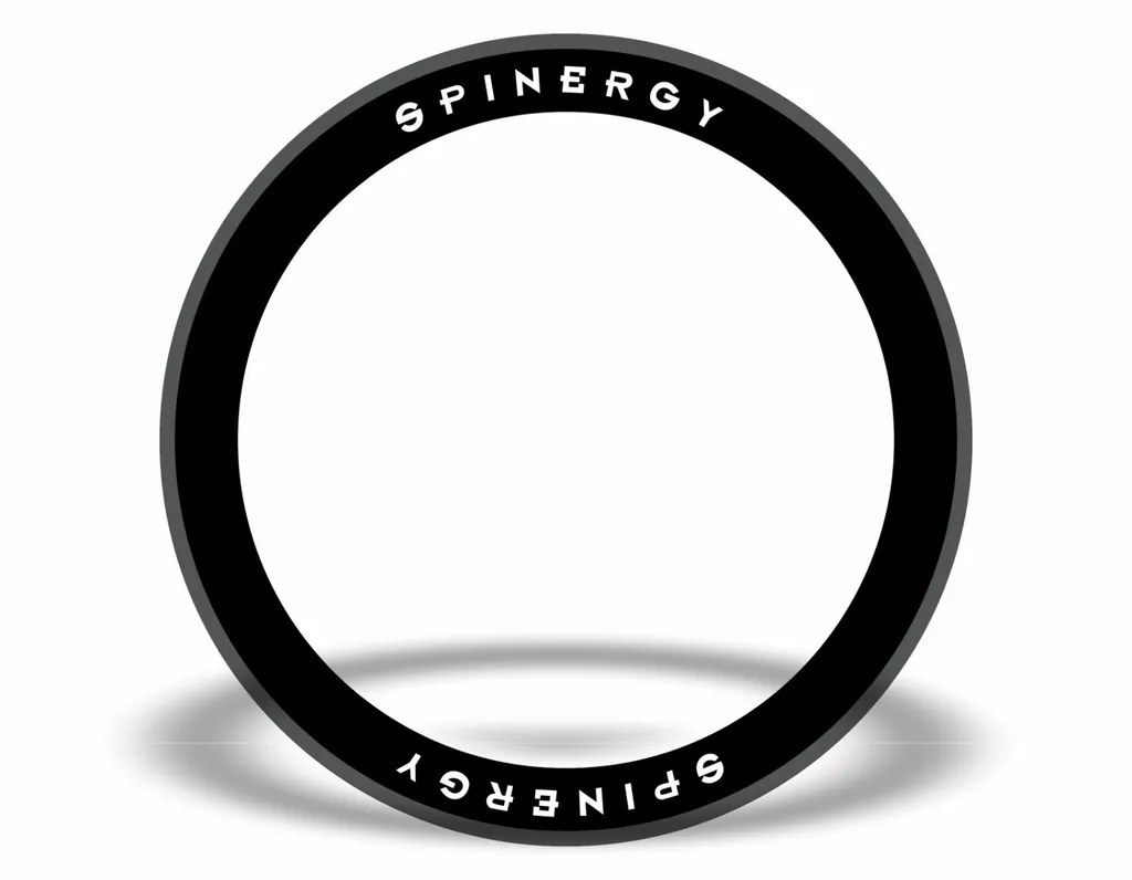 SPINERGY Road Rim Wheelset Decal Factory Sticker Vinyl Adhesive White 8 Pcs - 1