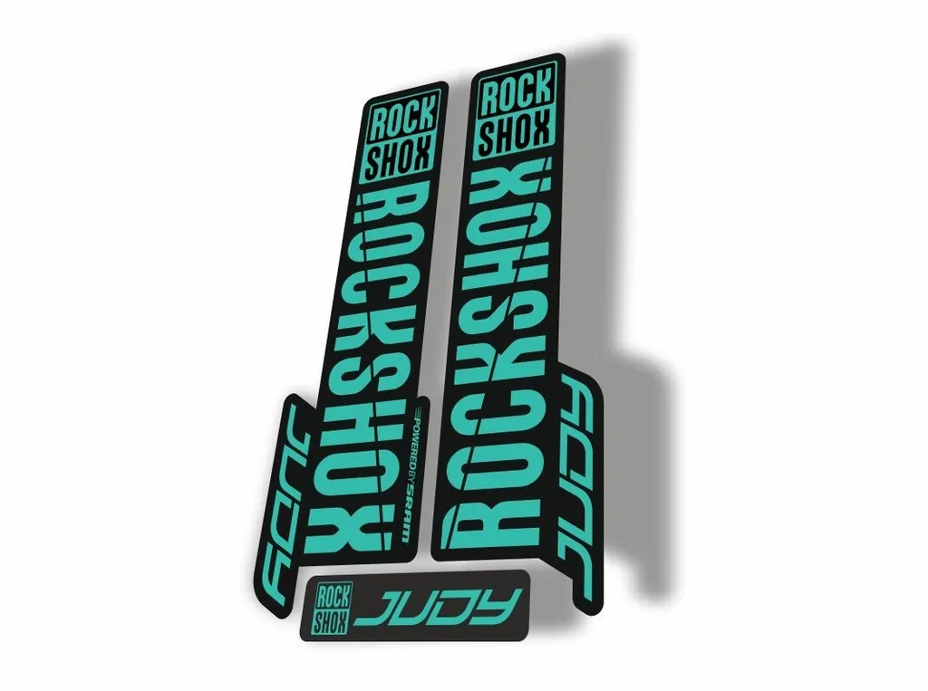 Rock Shox JUDY 2018 Fork Decal Mountain Bike Cycling Sticker Adhesive Dolphin - 1