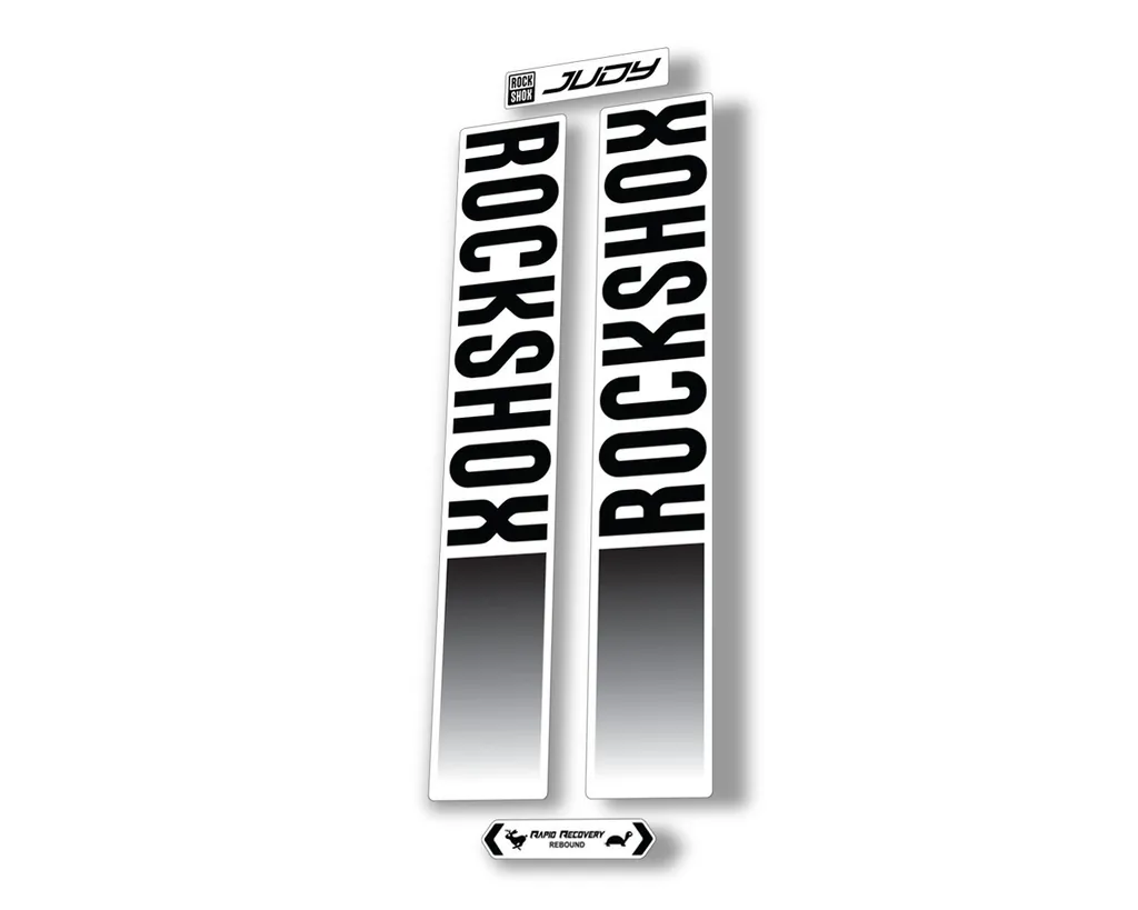 Rock Shox JUDY 2021 Fork Decal Mountain Bike Cycling Sticker Adhesive Black - 1
