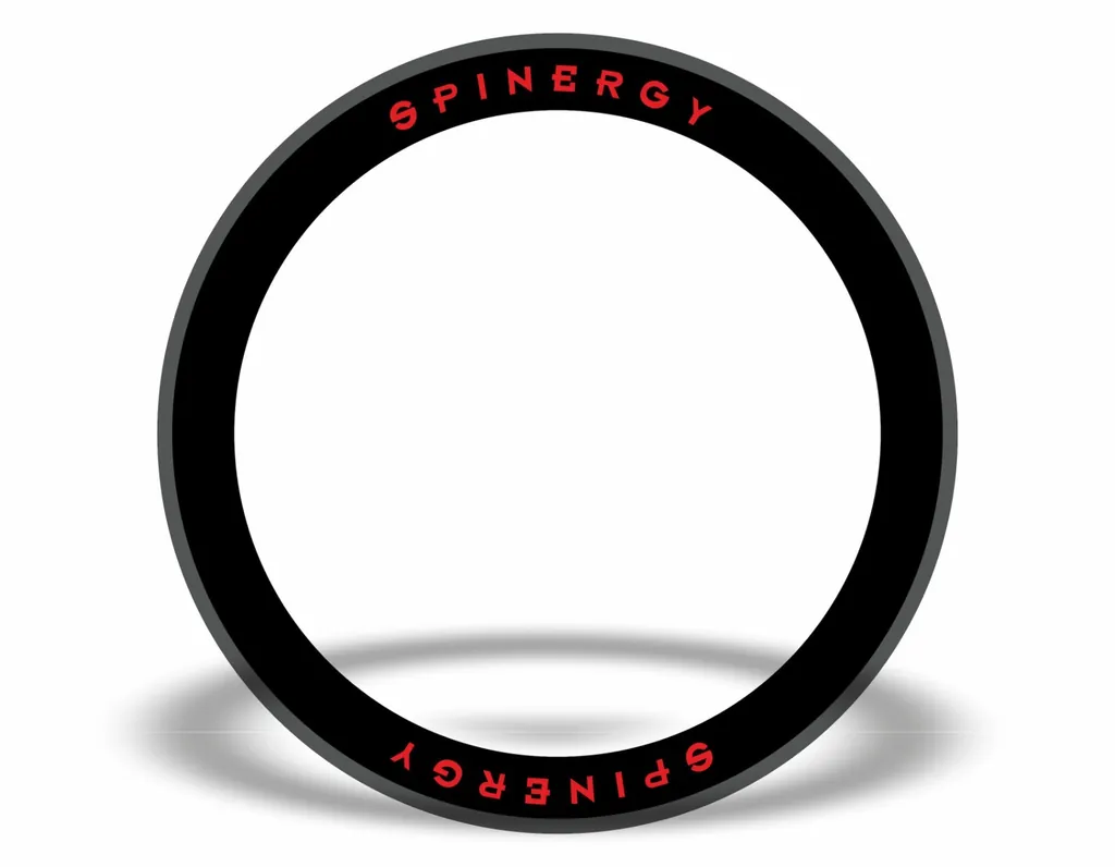 SPINERGY Road Rim Wheelset Decal Factory Sticker Vinyl Adhesive Red 8 Pcs - 1