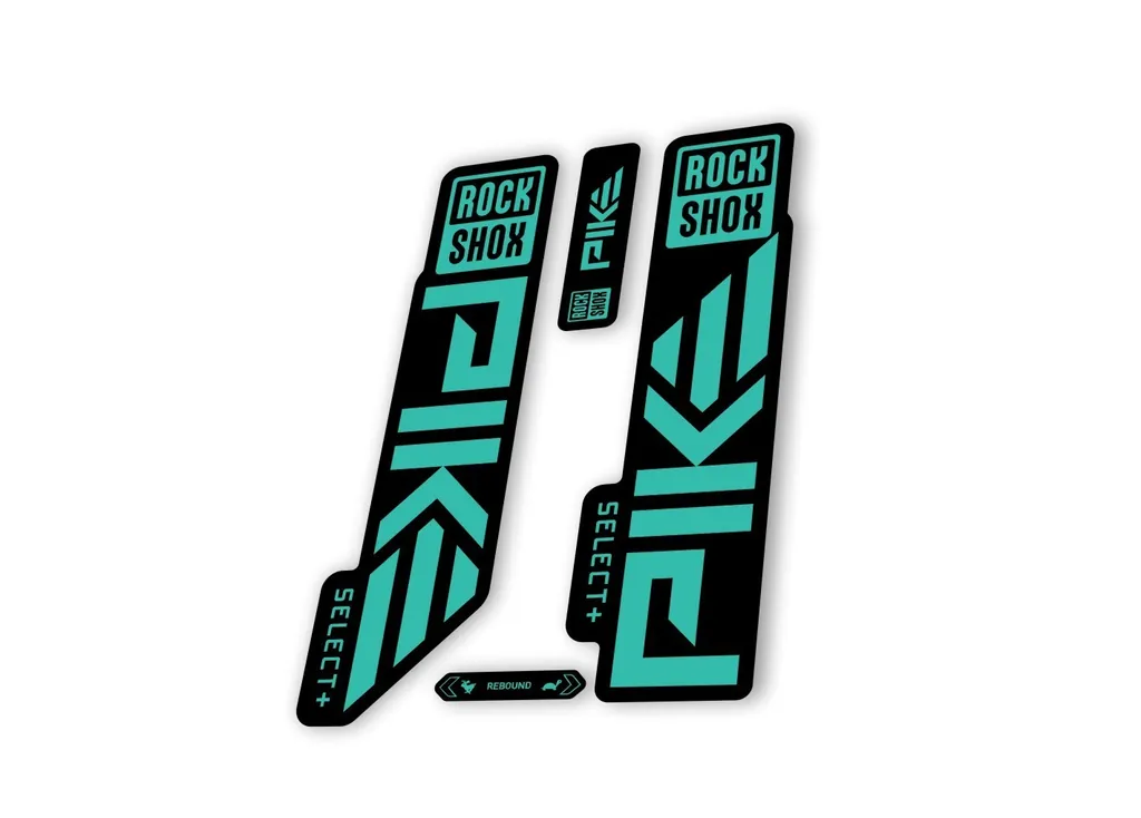 Rock Shox PIKE SELECT + Plus 2023 Mountain Bike Cycling Decal Sticker Dolphin - 1