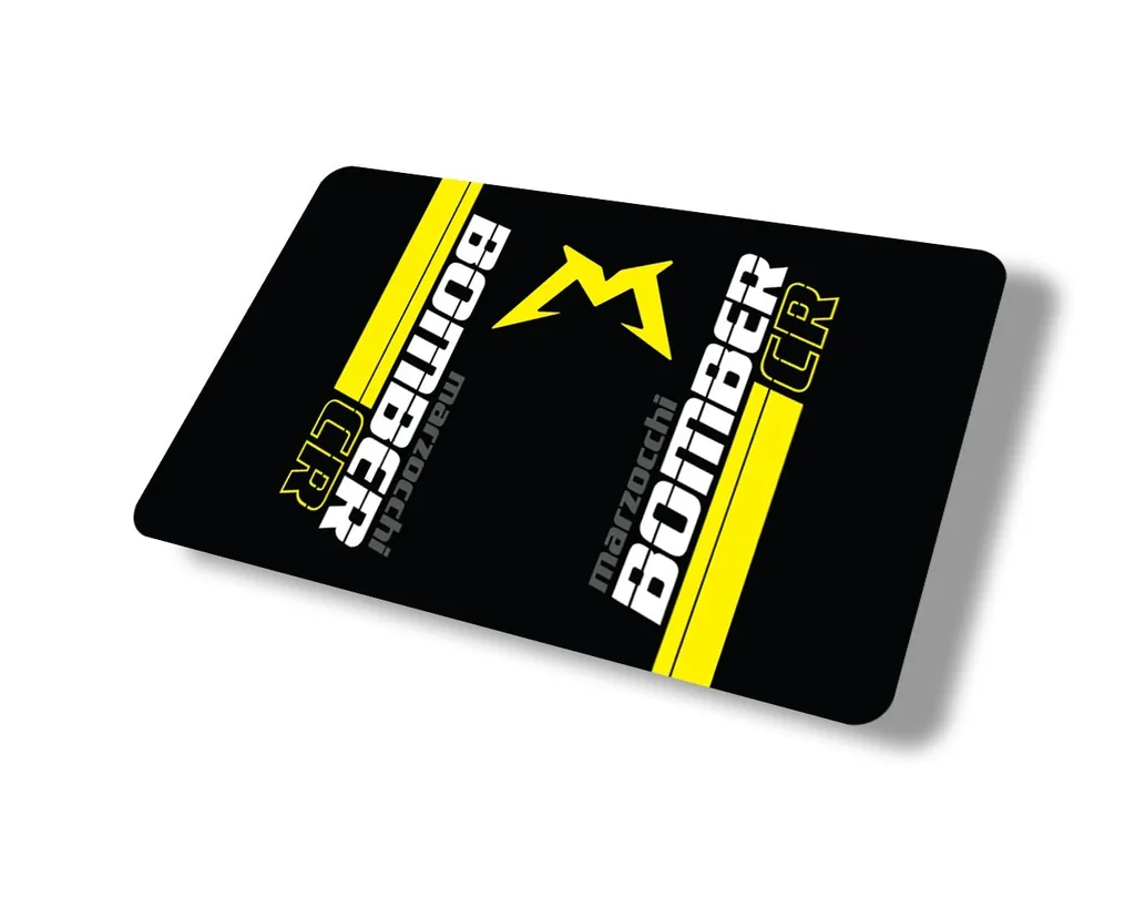 Marzocchi Bomber CR 2020 Rear Shock Sticker Decal Kit Adhesive Yellow - 1