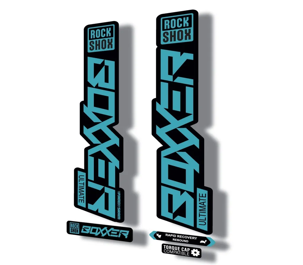 Rock Shox BOXXER 2020 ULTIMATE Mountain Bike Cycling Decal Adhesive Dolphin - 1
