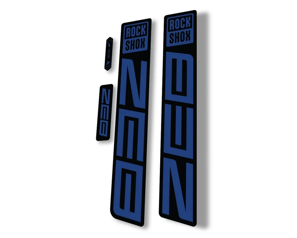 Rock Shox ZEB R 2021 Mountain Bike Cycling Decal Sticker Adhesive Dark Blue - 1