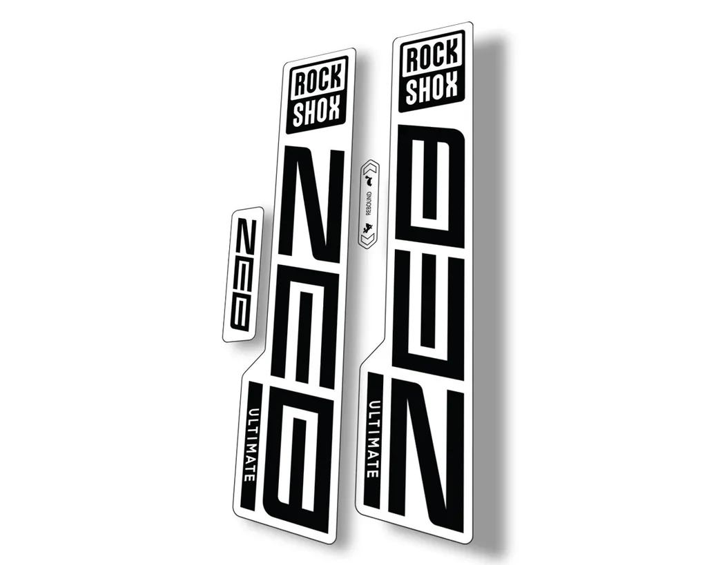 Rock Shox ZEB 2021 ULTIMATE Mountain Bike Cycling Decal Sticker Adhesive Black - 1