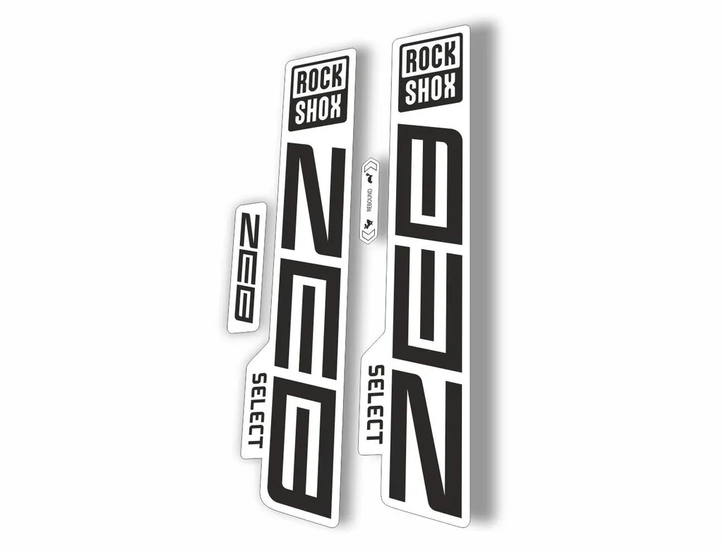 Rock Shox ZEB 2021 Select Mountain Bike Cycling Decal Sticker Adhesive Black - 1