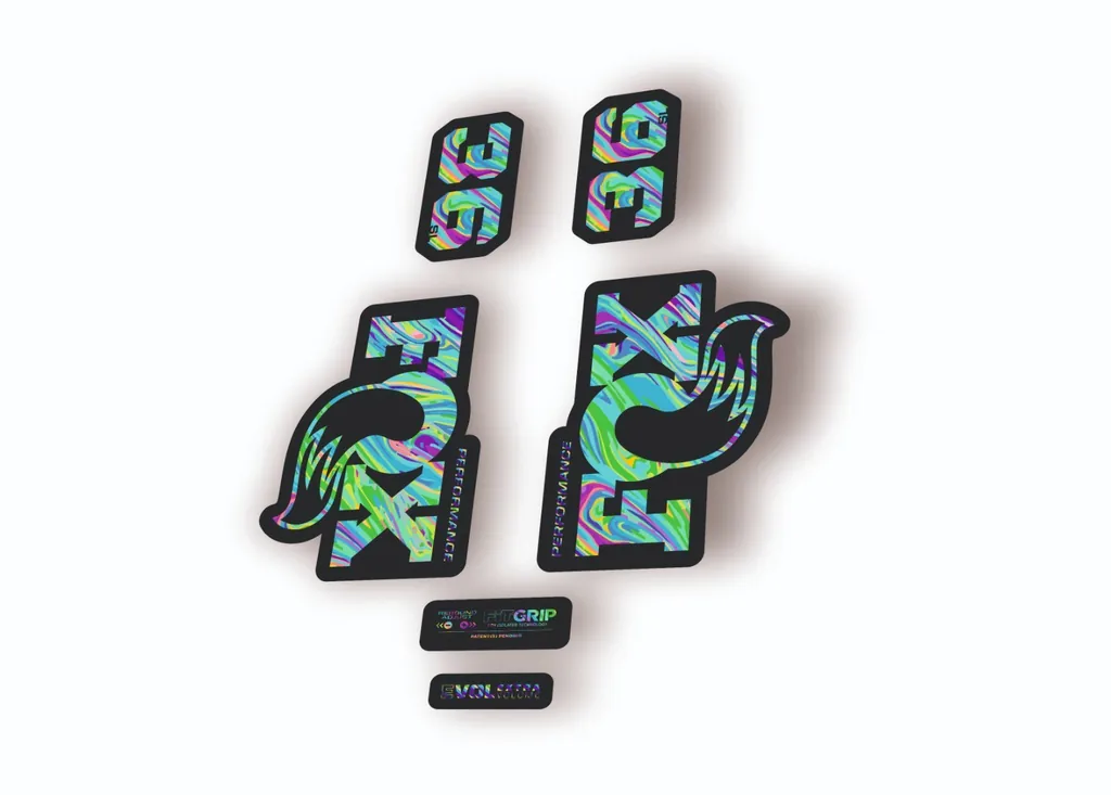 FOX 36 SL Performance Factory 2026 Fork Decal Sticker Adhesive Oil Slick 1 - 1